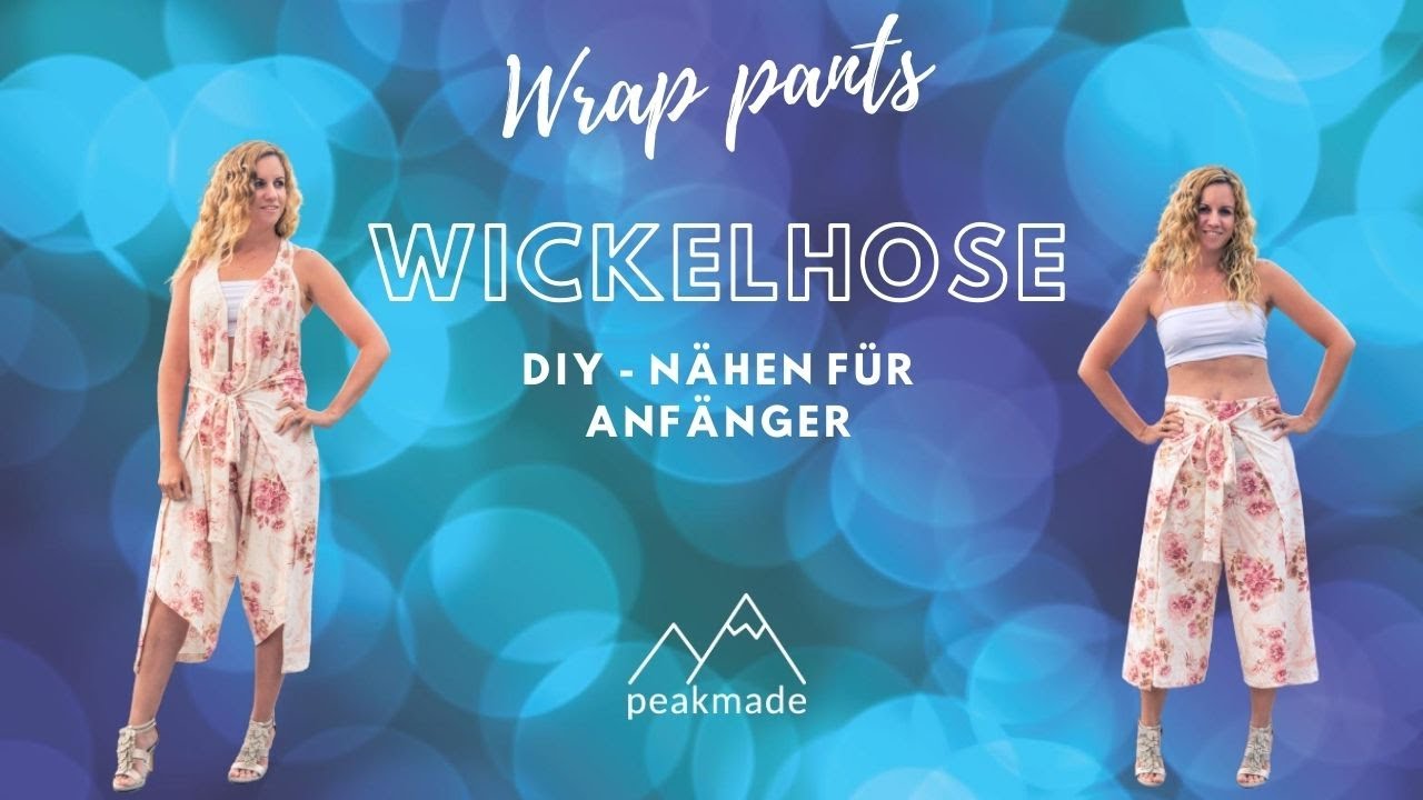 DIY Wickelhose aka Wrap Pants nähen