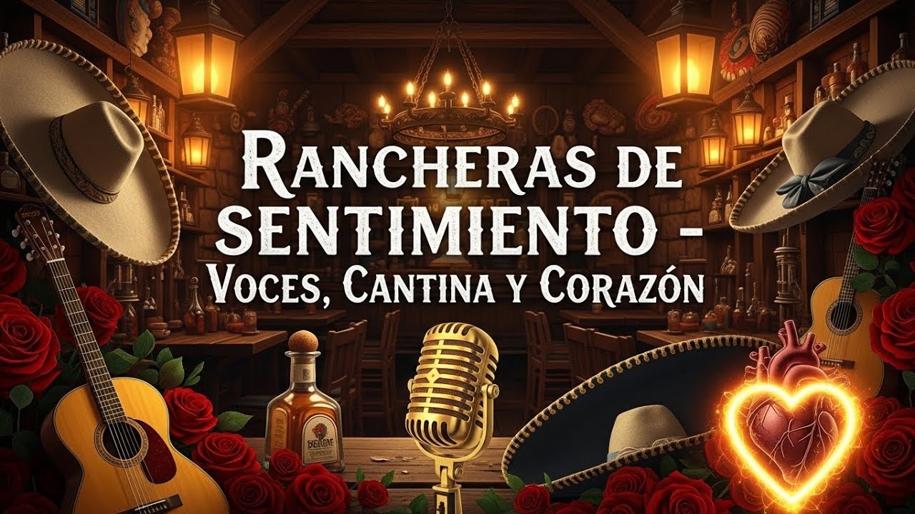 Rancheras de Sentimiento – Voces, Cantina y Corazón 🎺🤎