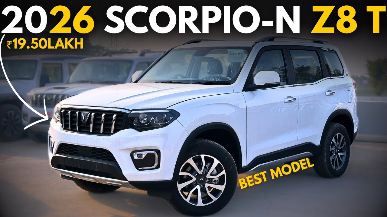 2026 Mahindra Scorpio N Z8 T | Scorpio N 4X2 Z8T | Scorio N Z8T Detailed Review