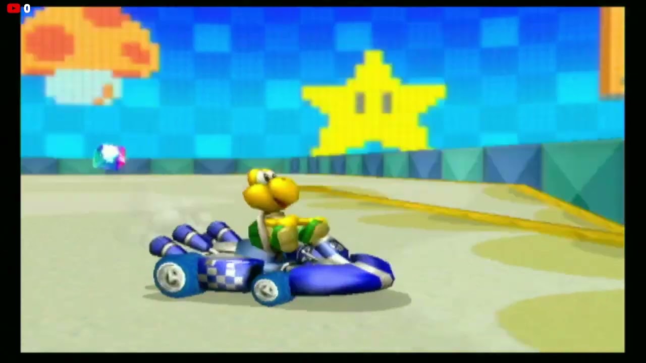 Mario Kart Wii (Battle Mode gameplay)