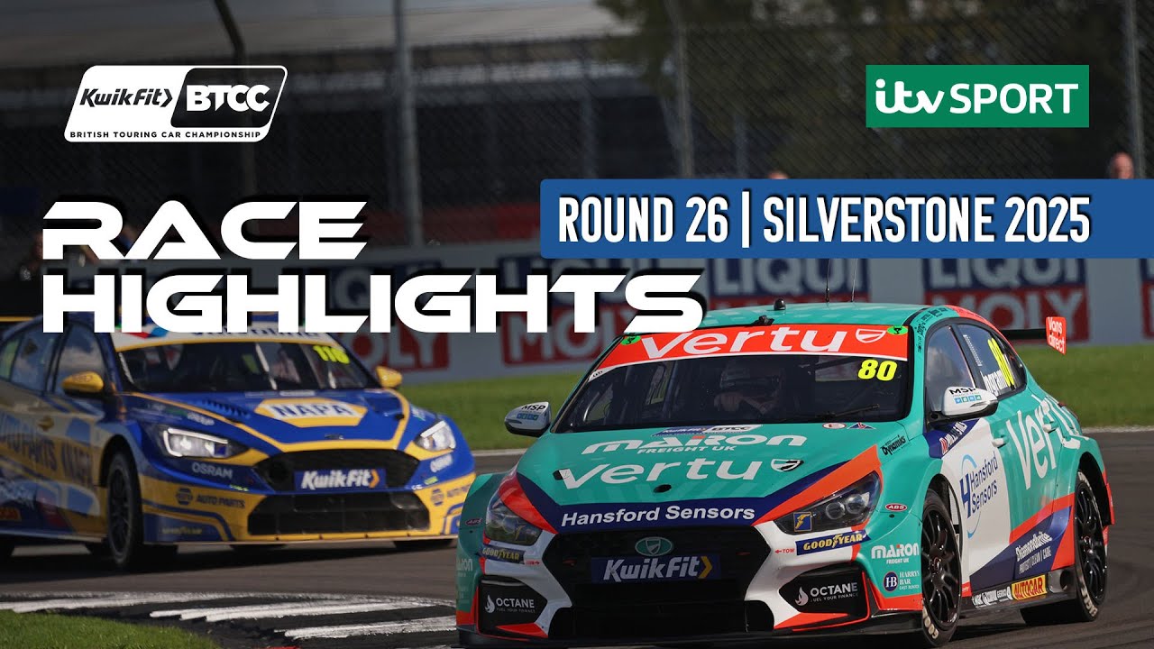 BTCC Round 26 Race Highlights | Silverstone 2025