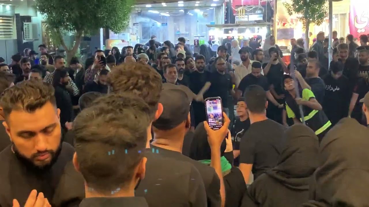 Saaf Matam outside the hotel in kerbala Iraq