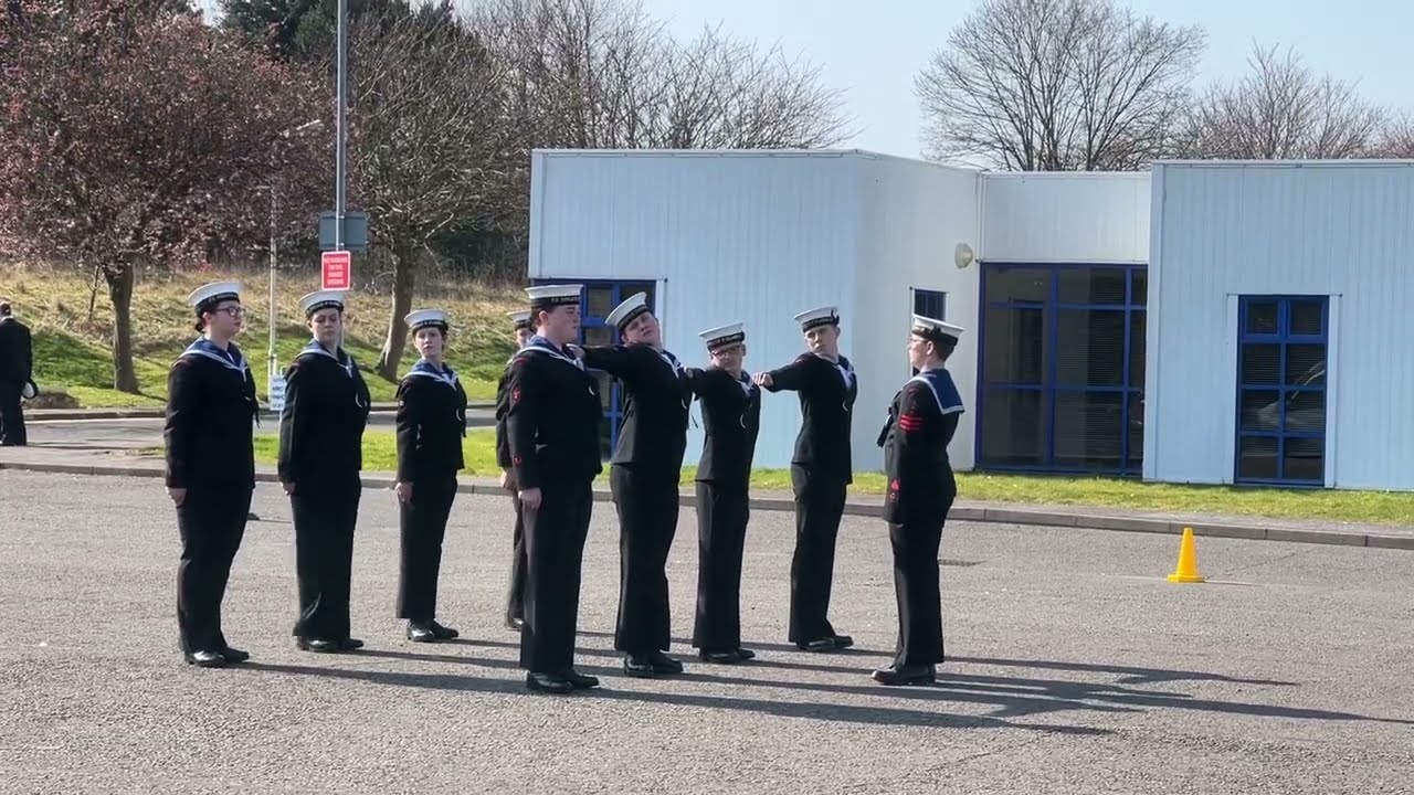 Chester-le-Street Sea Cadets Unarmed Squad Area Drill 2022