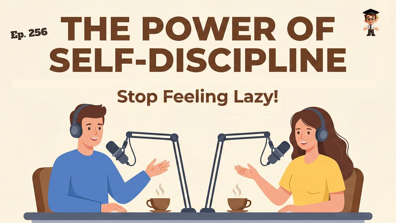 Daily English Conversation for Motivation | The Power of Self-Discipline | English Podcast
