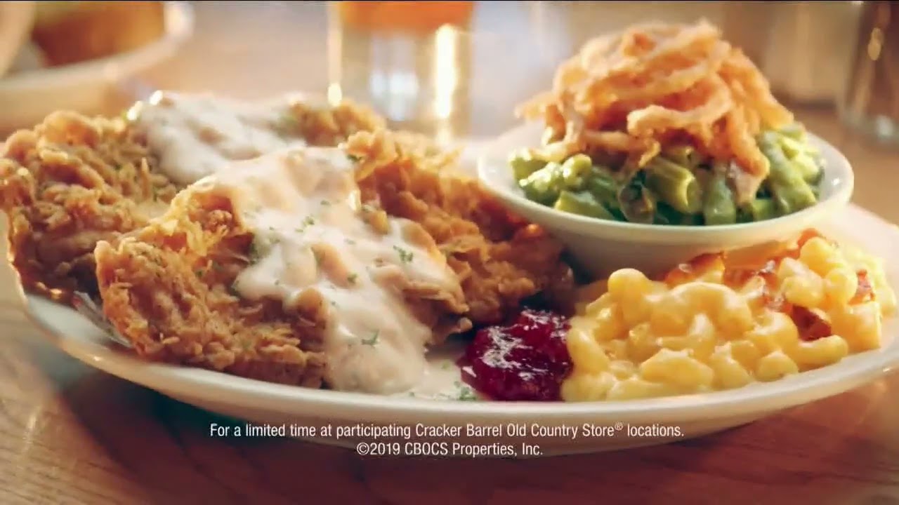 cracker barrel country fried turkey commercial