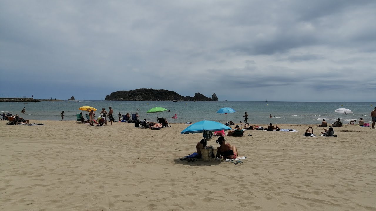 L'Estartit Costa Brava Walking tour Beach part 1