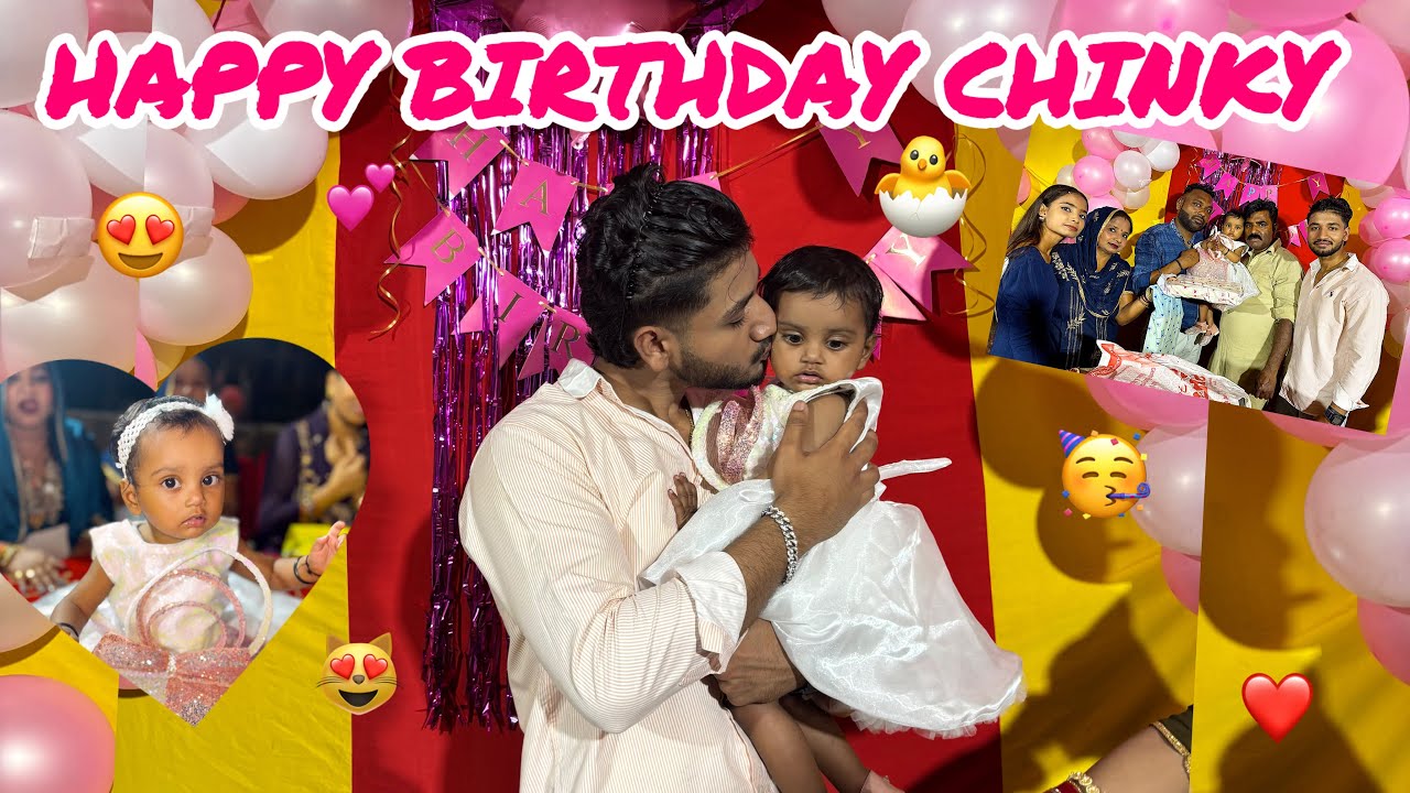 Chinky Ka 1st Birthday Vlog🥳🎂💕 ll Fun Unlimited ll New Vlog @Marutidulgachvlogs 