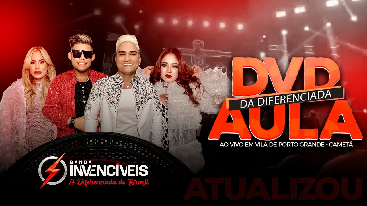 DVD Banda Invencíveis - Aula da Diferenciada