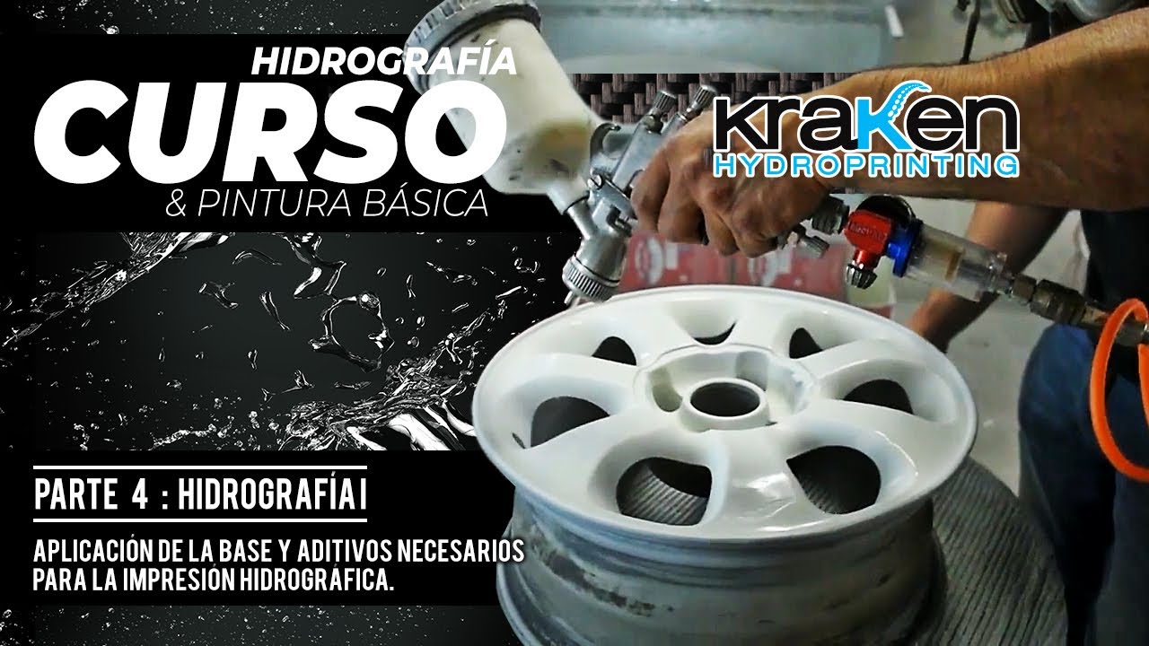 Curso Completo de Hidrografía/Water Transfer Printing - Parte 4 - Hidro 1
