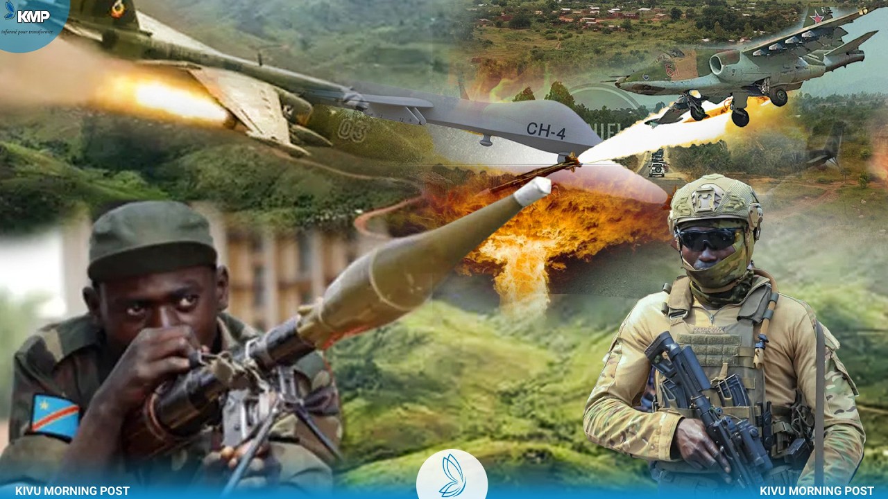 RDC-M23 : BOMBARDMENTS INTENSES DE DRONES DES FARDC SUR DES VILLAGES BANYAMULENGE À MINEMBWE