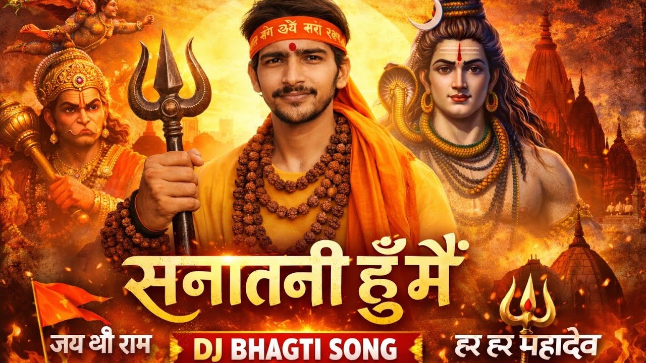 🚩 सनातनी हूँ मैं 🔥 | Jai Shree Ram DJ Song 2026 | Har Har Mahadev | Haryanvi DJ Bhakti
