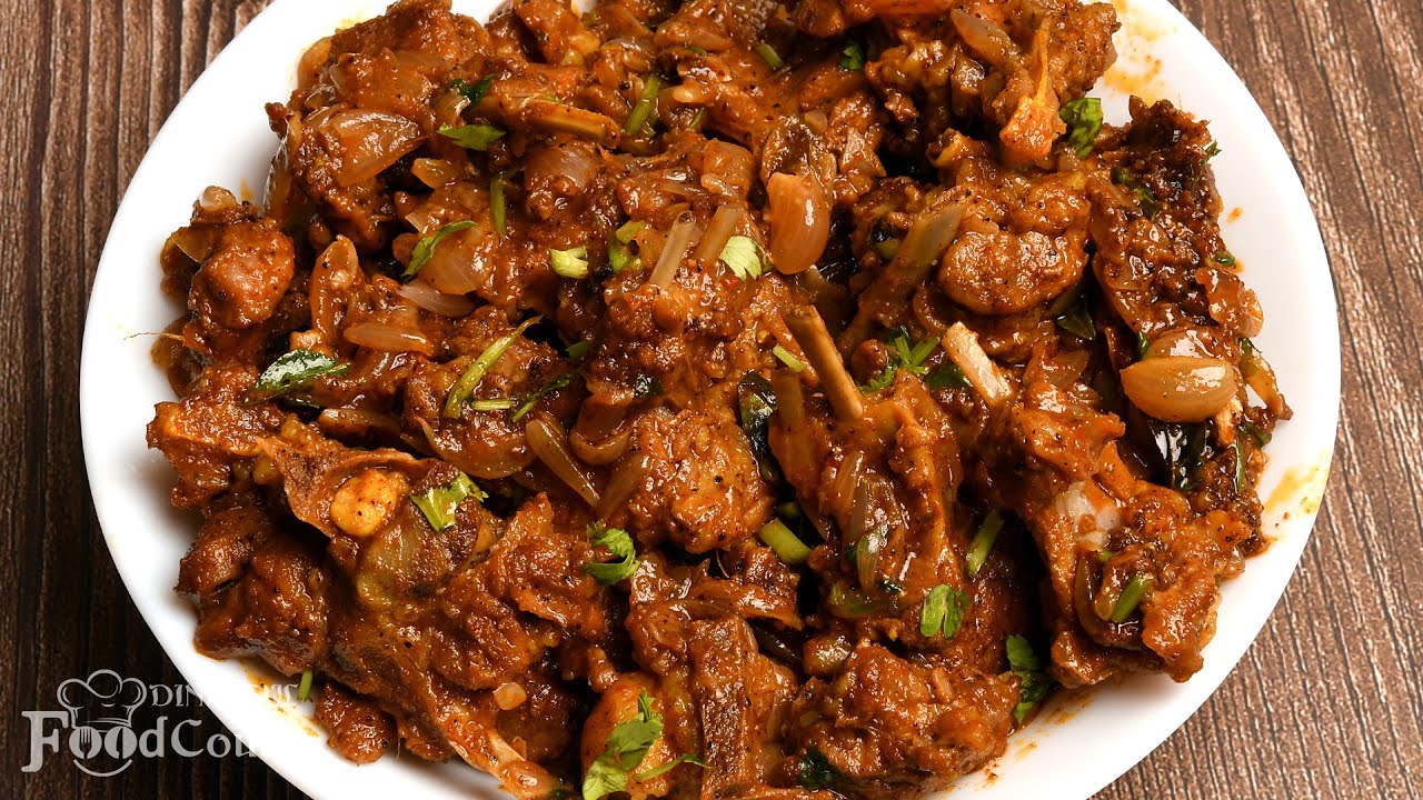 Mutton chops Masala/ Tasty Mutton chops Recipe/ Mutton Masala Fry