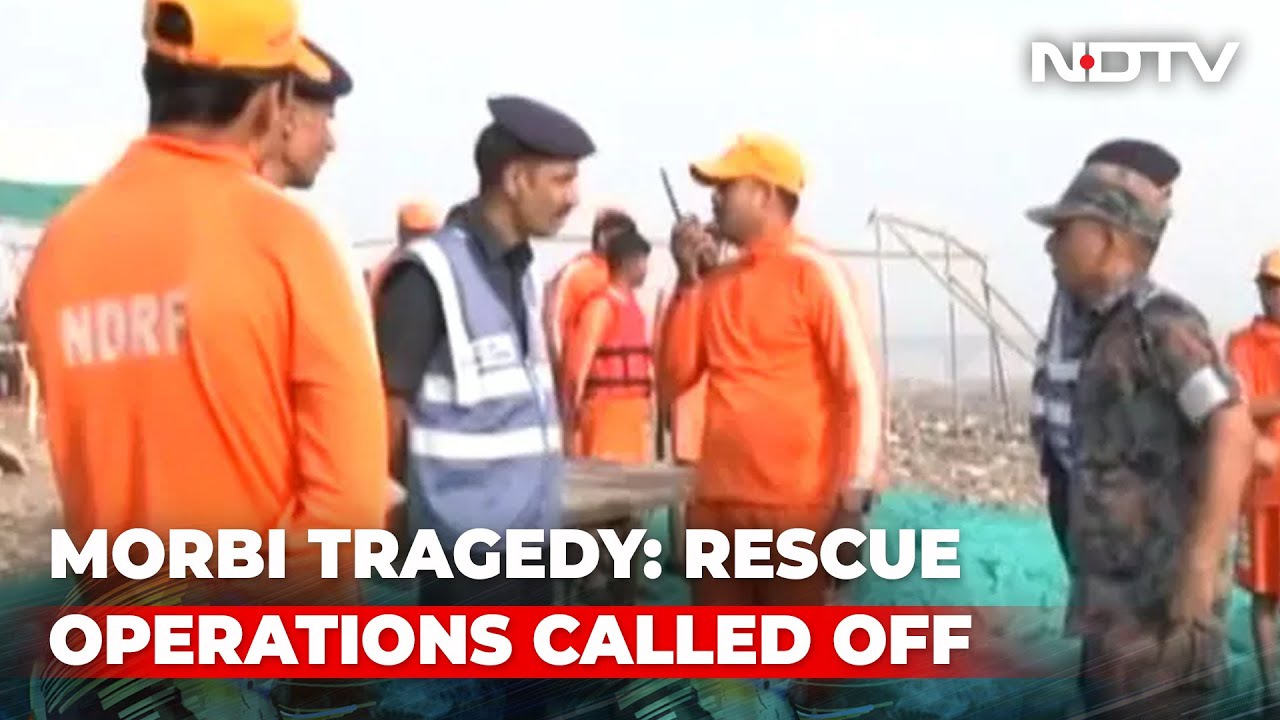 Gujarat Bridge Collapse: Search And Rescue Operations End