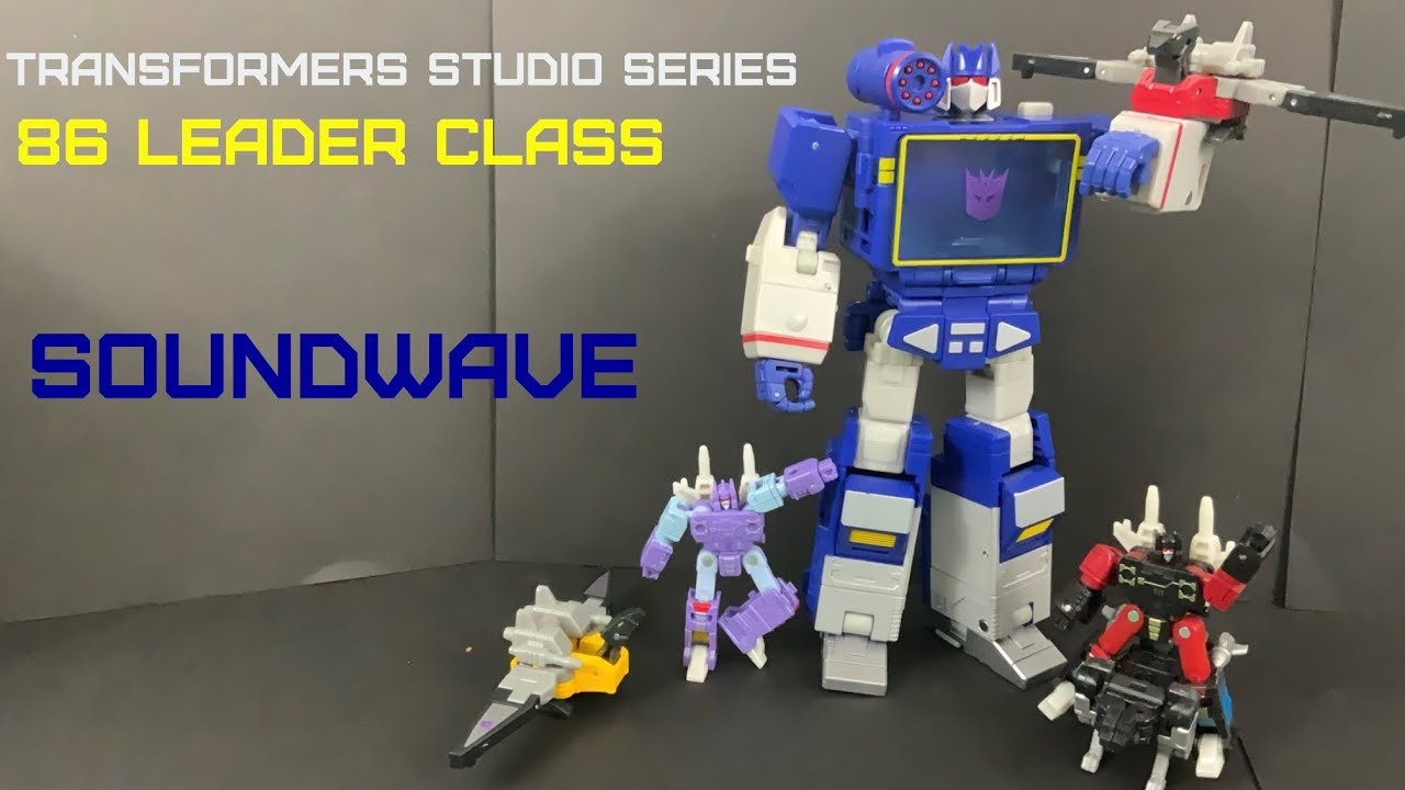 [Transformers Stop Motion] Transformers: Studio Series: 86 Leader Class SoundWave