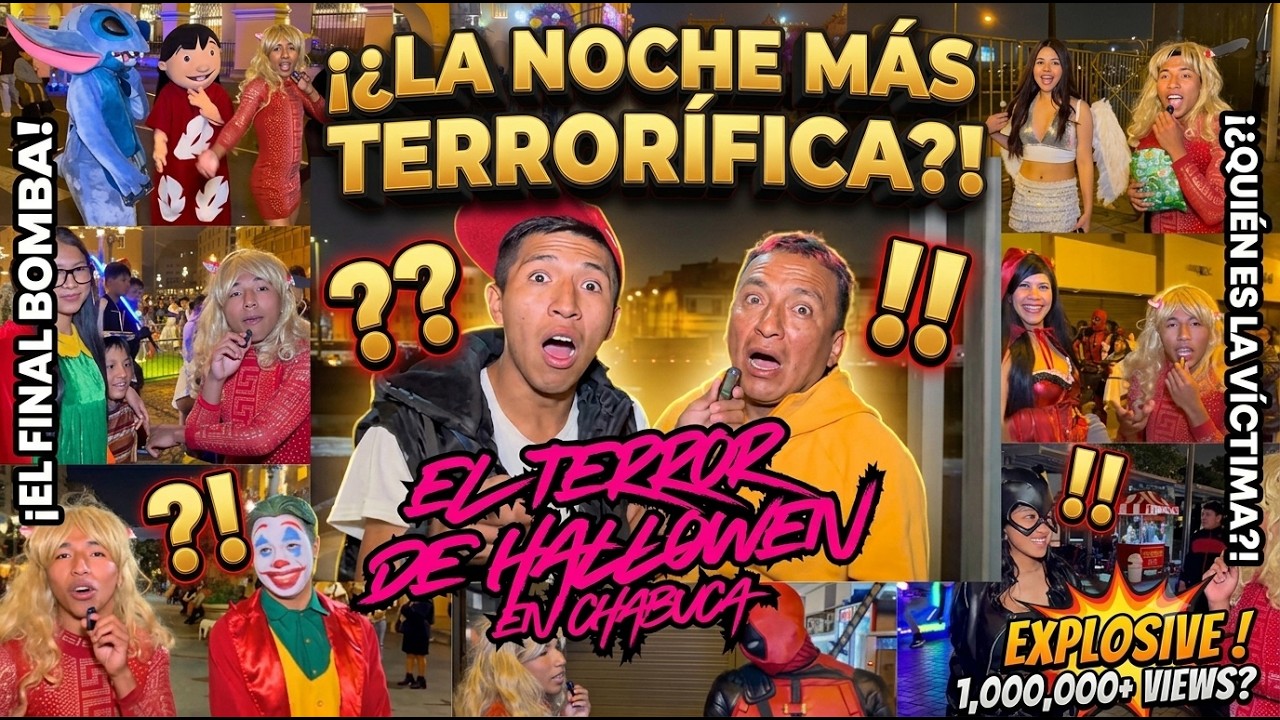 EL TERROR DE HALLOWEN🎃 @ElMostritoDeLaRisaOficial  EN CHABUCA|| TRUCHITA SHOW OFICIAL