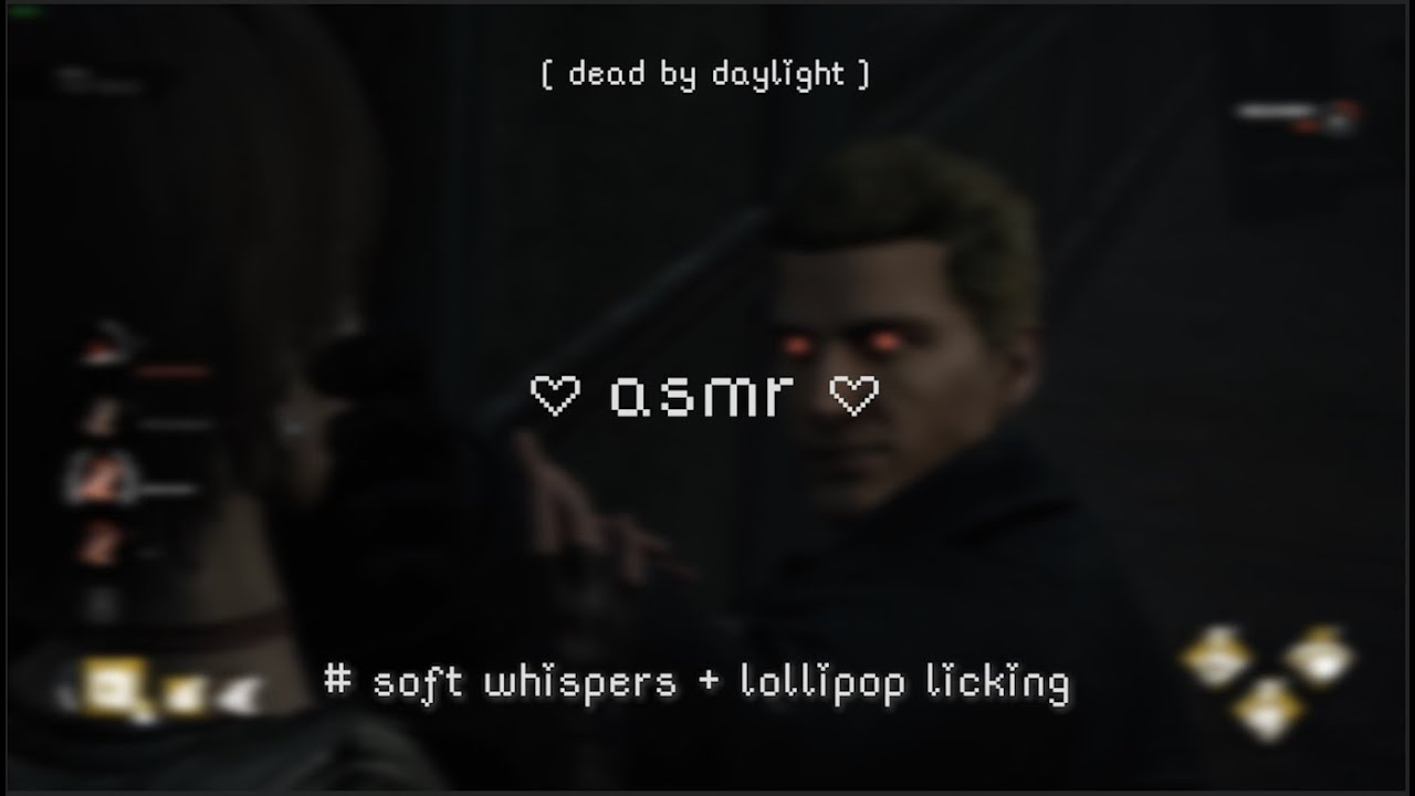 ASMR new resident evil chapter PTB whispers + lollipop asmr 🔪🍭 [dead by daylight]