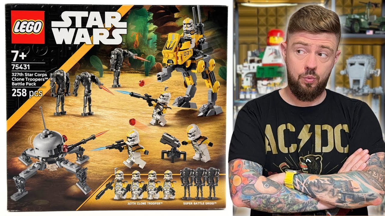 ŻOŁNIERZE-KLONY Z 327 KORPUSU GALAKTYCZNEGO 💥 LEGO STAR WARS 75431 RECENZJA