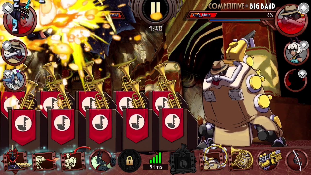Skullgirls Mobile - Competitive PvP Match Log: 12/28/19