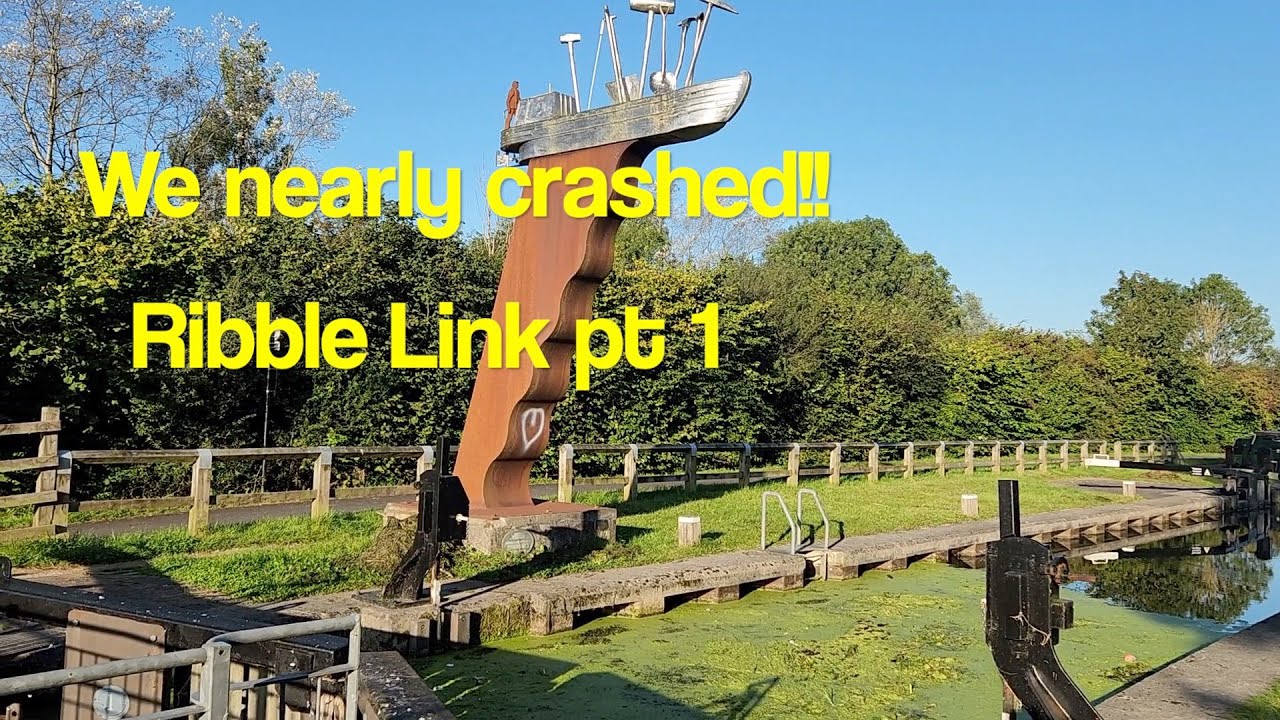 The Ribble Link Pt 1 | Down Savick Brook Locks | NARROWBOAT Cruise | 109