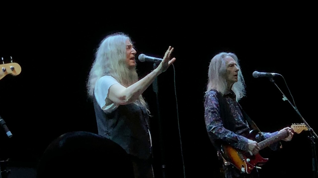 Patti Smith live @ Paris - Olympia - 26/08/2019
