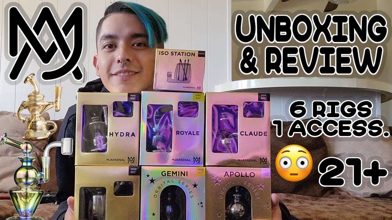 MJ Arsenal Unboxing & Review (6 RIGS 1 ACCESSORY) 21+ MUST WATCH