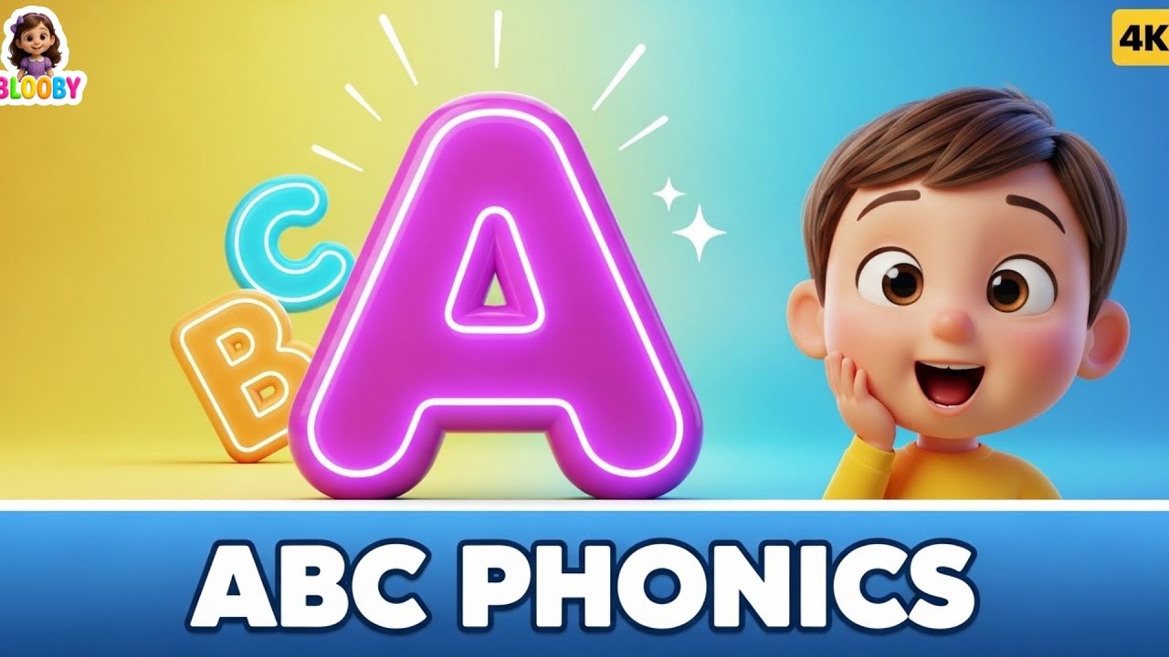 Learn ABC Phonics Fast! | Letter Sounds for Toddlers | Blooby TV #blooby #bloobytv
