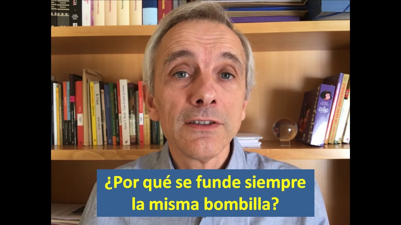¿Por qué se funde siempre la misma bombilla?