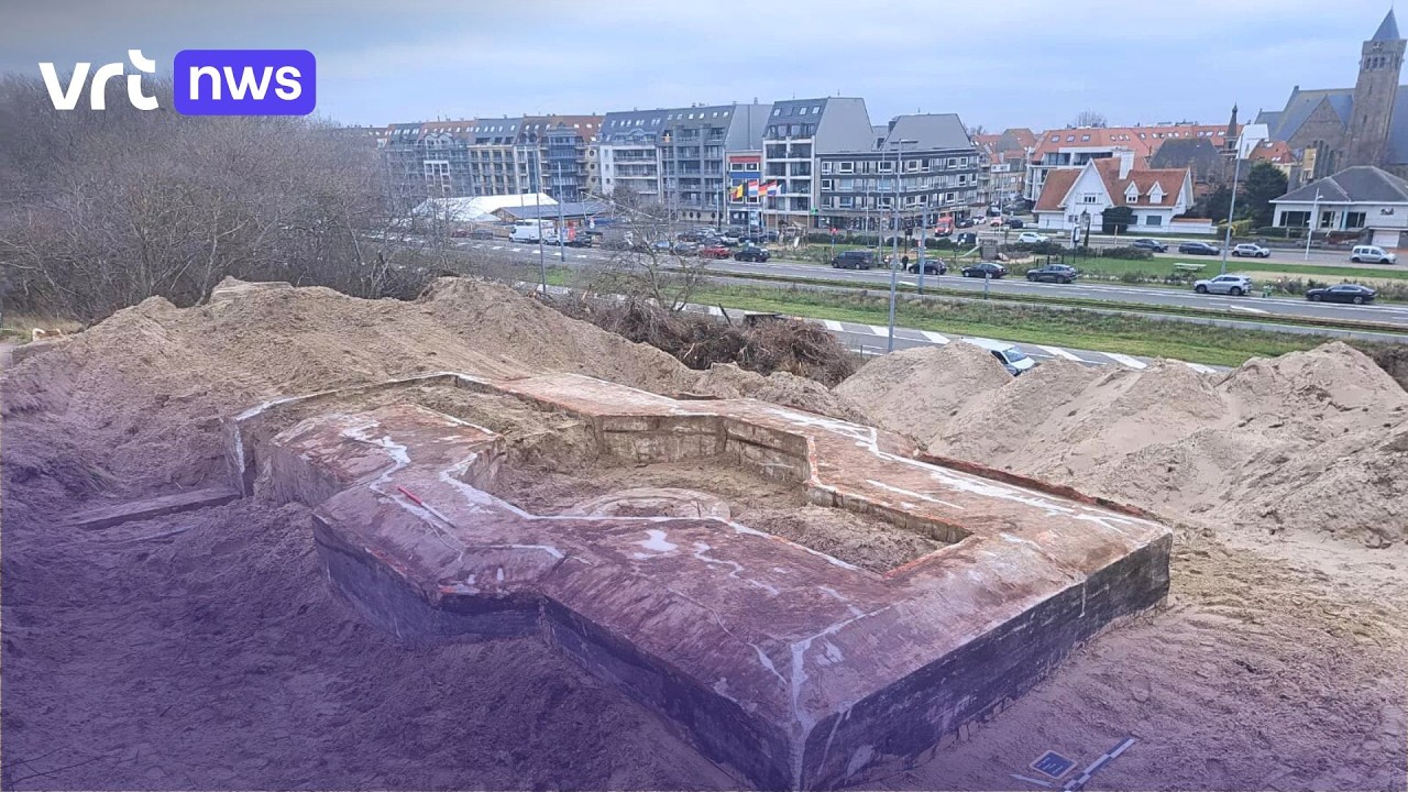 Duitse bunker ontdekt in Bredene