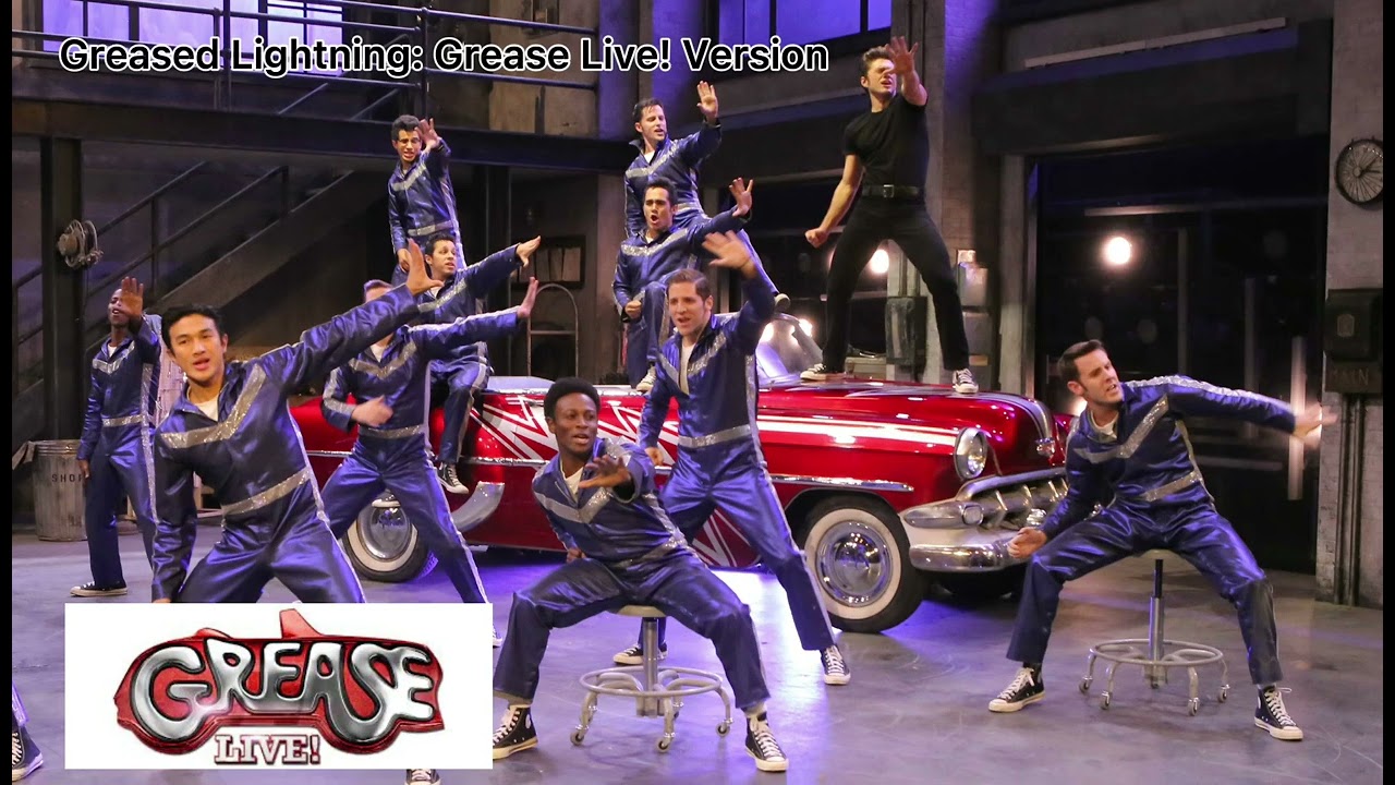 Grease Live! - Greased Lightning - Slowed Down And Low Pitched 🚘 ⚡️ 🎥