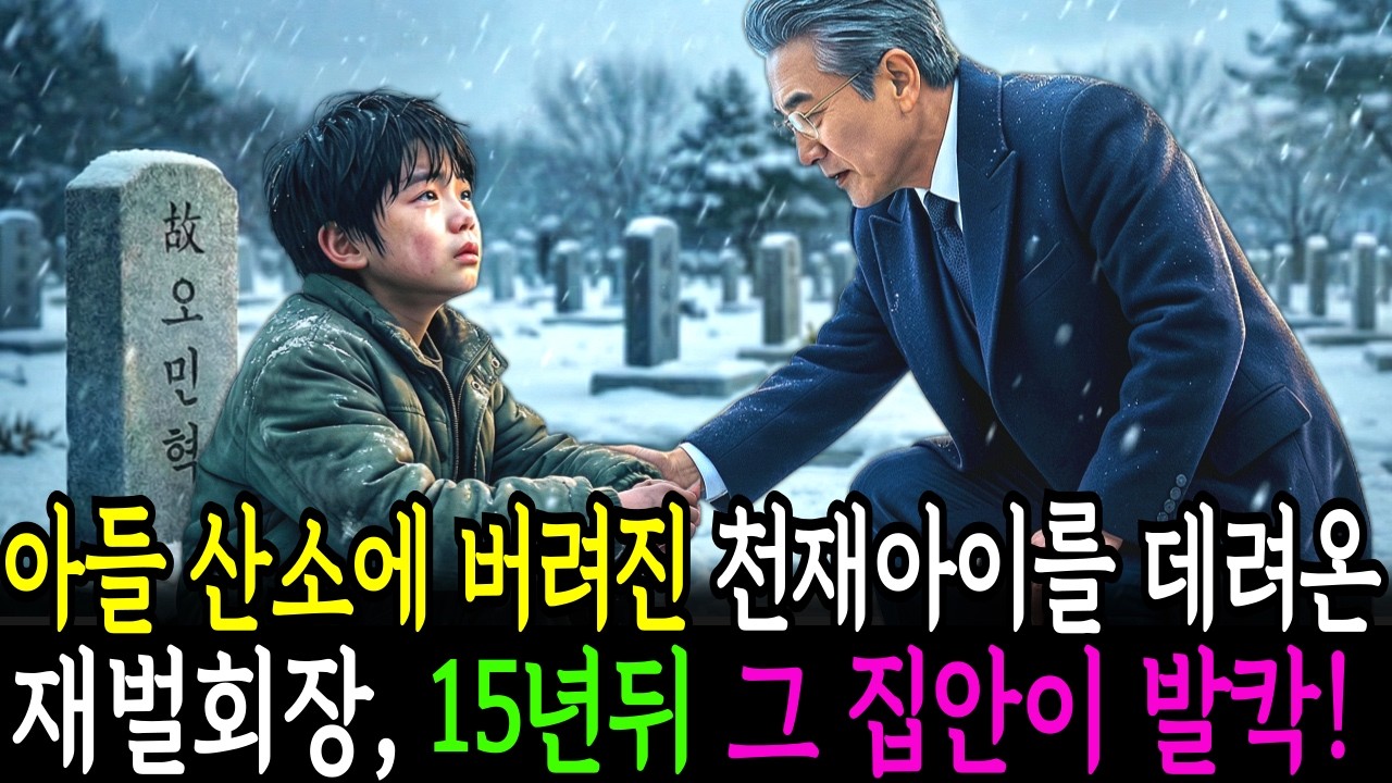 아들 산소에 버려진 천재 아이를 데려온 재벌 회장, 15년 뒤, 그 집안이 발칵 뒤집히는데...|오디오북 | 사연라디오 | 감동사연 |
