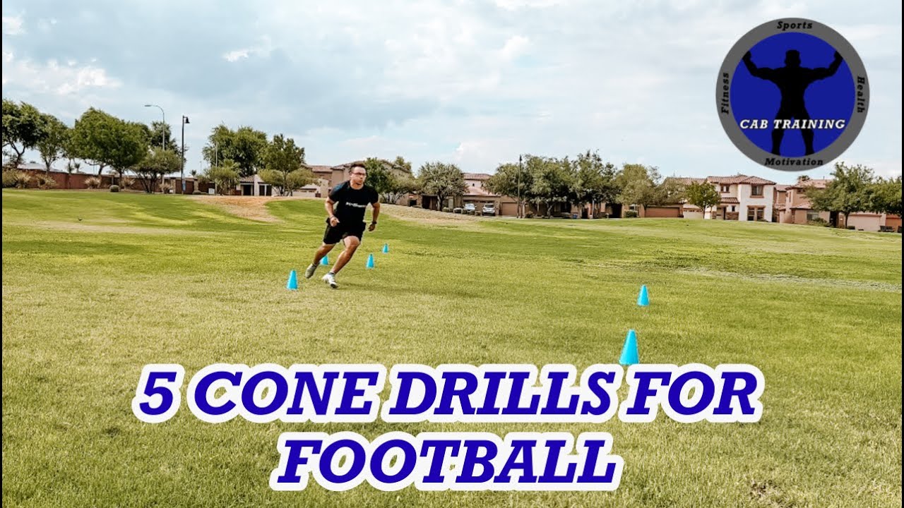 5 Cone Drills for Football OFFENSE EDITION