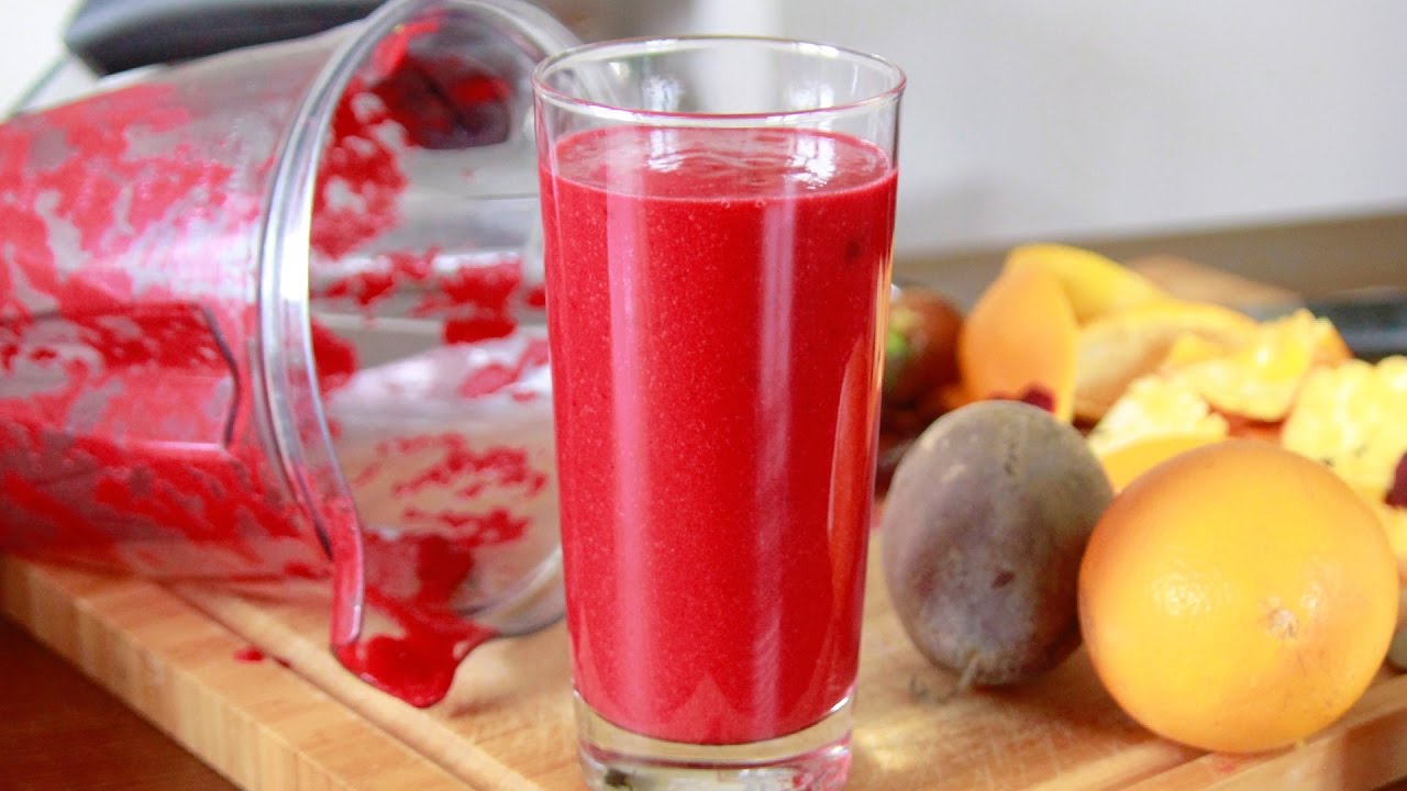 Rote Bete-Smoothie mit Orangen und Avocado – Lecker Lecker #43