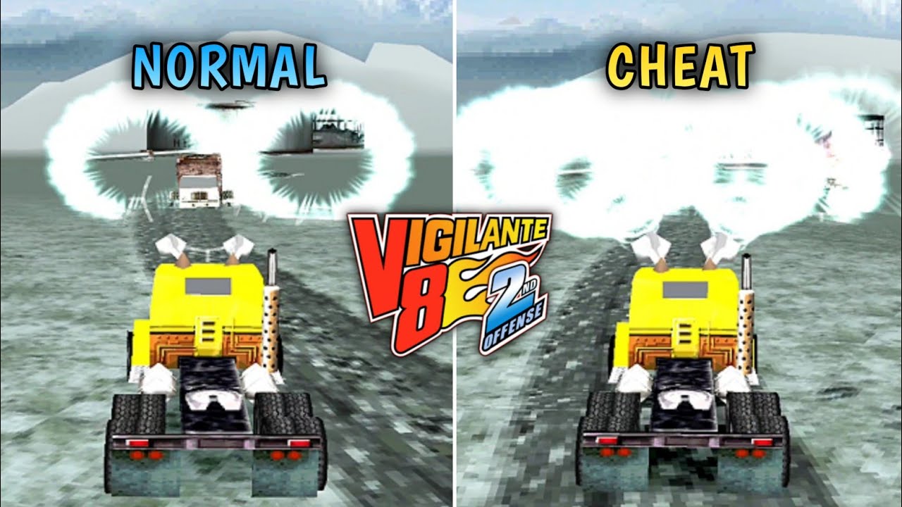 All Special Weapons with RAPID FIRE Cheat - Vigilante 8: 2nd Offense | PS1