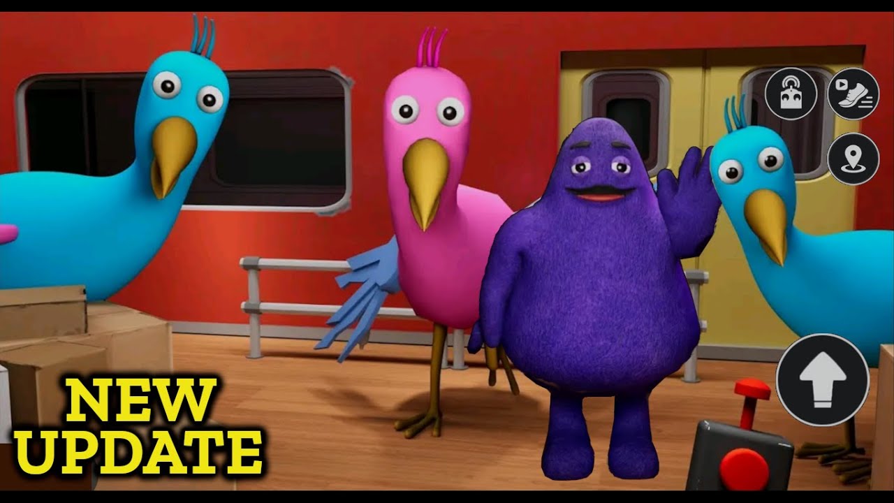 New update Bird Monster Garten of Grimace Shake? Full gameplay mobile (update 1.4)