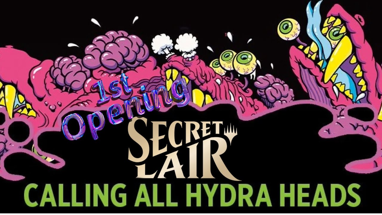 Secret Lair Calling All Hydra Heads | That is some crazy acid art