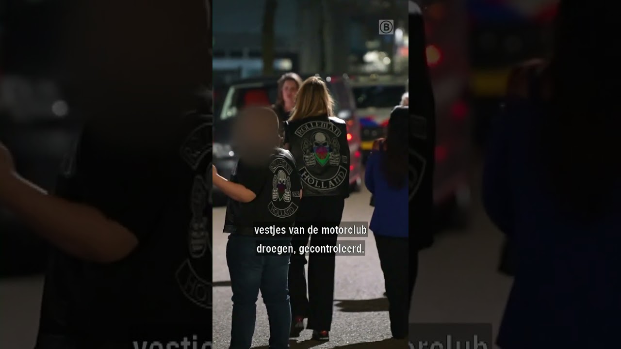 POLITIE valt (KINDER)FEESTJE binnen van MOTORCLUB | #shorts