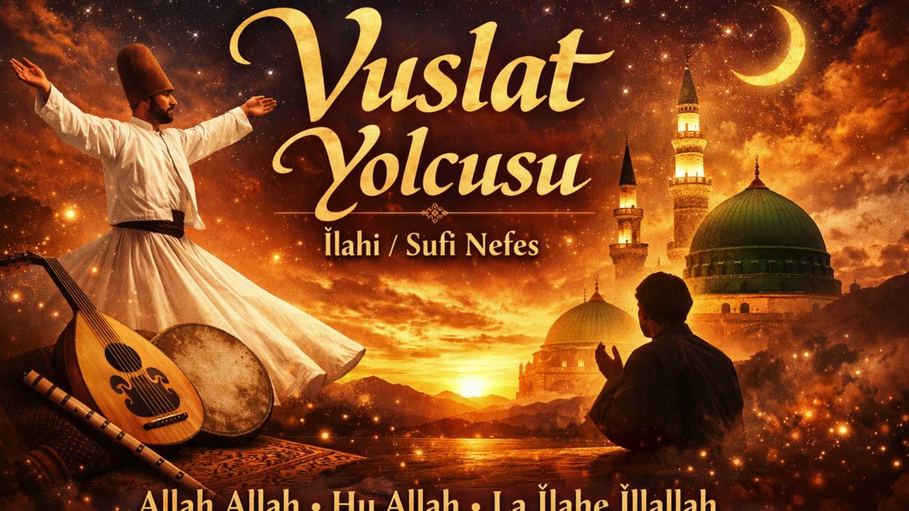 Allah Allah Zikirli İlahi – Vuslat Yolcusu | Hu Allah, La İlahe İllallah | Tasavvuf Nefesi