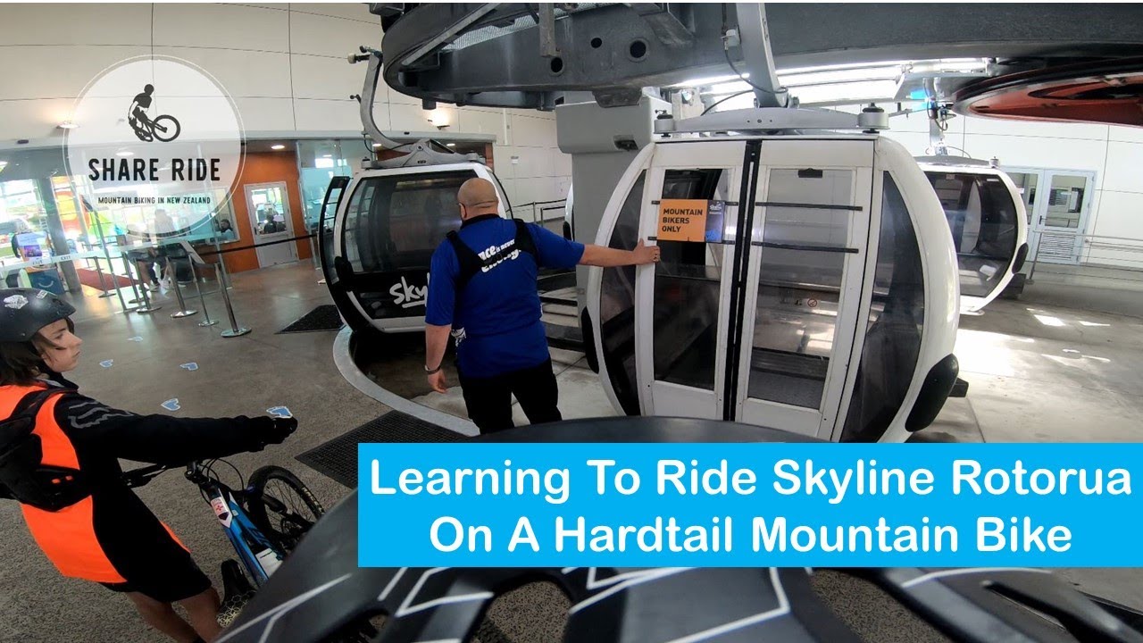 Learning To Ride Skyline Rotorua On A Hardtail Mountain Bike