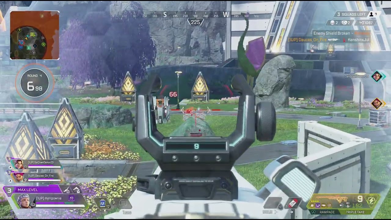 Triumvirate flanking