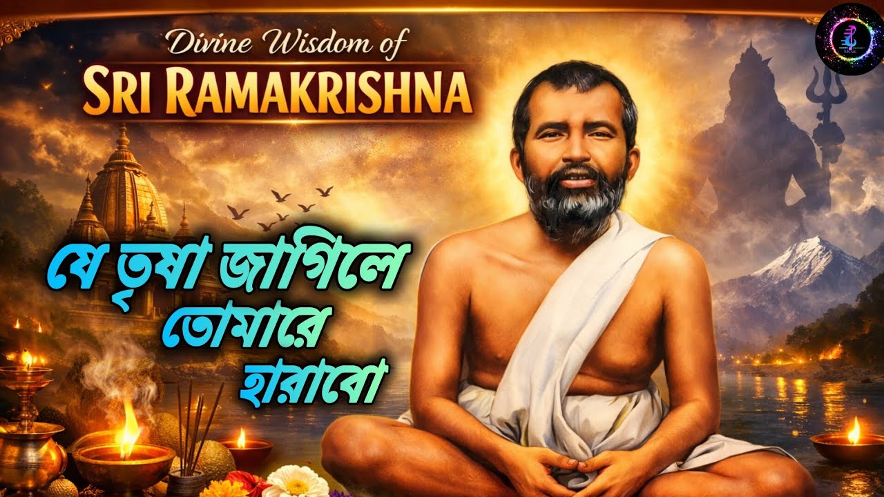 যে তৃষা জাগিলে তোমারে হারাবো | Je Trisha Jagile Tomare Harabo | Ramakrishna Song|