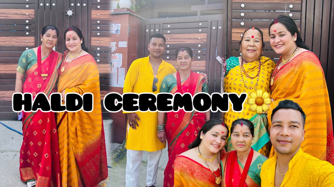 Didi ke bete Ki Haldi 🌼|| Family Ke Sath Full Masti 🎊✨❤️|| Amrita Vlog ❤️