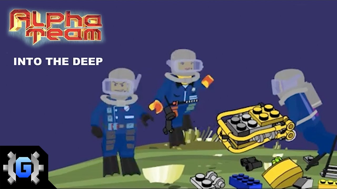 [First Agents!] Lego Alpha Team Into The Deep (Voice & Comic) レゴアルファチーム深海作戦！