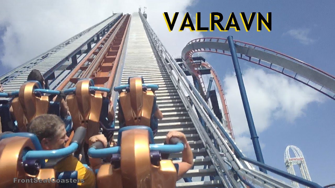 Valravn Pivothead POV Cedar Point B&M Dive Coaster Back Seat On-Ride Steel Roller Coaster
