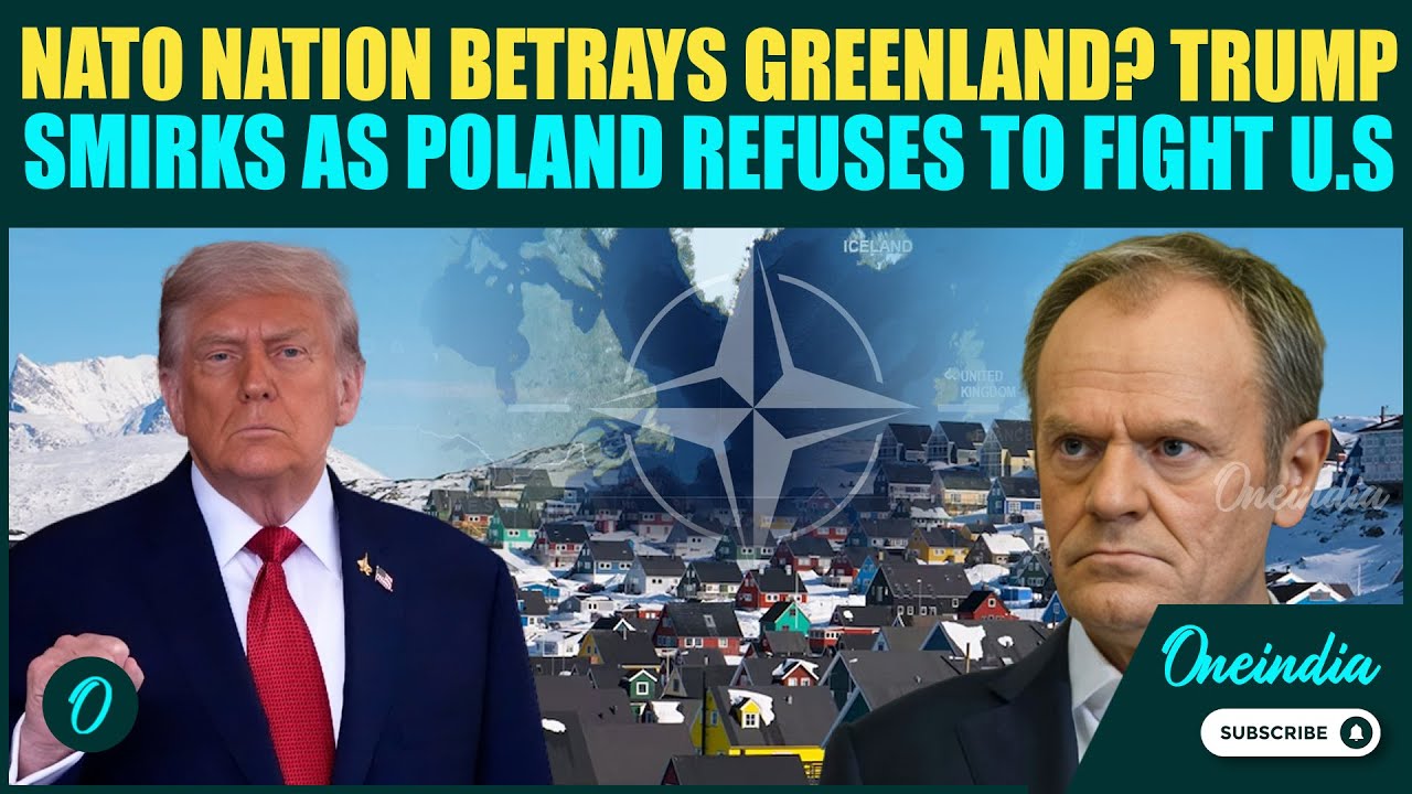 NATO War Breaking! Poland REFUSES to Fight Trump as France, Germany March Troops Into Greenland