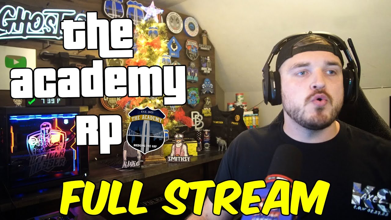 Officer Messer - The Academy RP | Full Stream | 12/4/2024