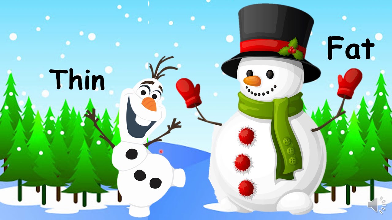 # FAT /THIN concept #PPT#for Kindergarten#for kids #
