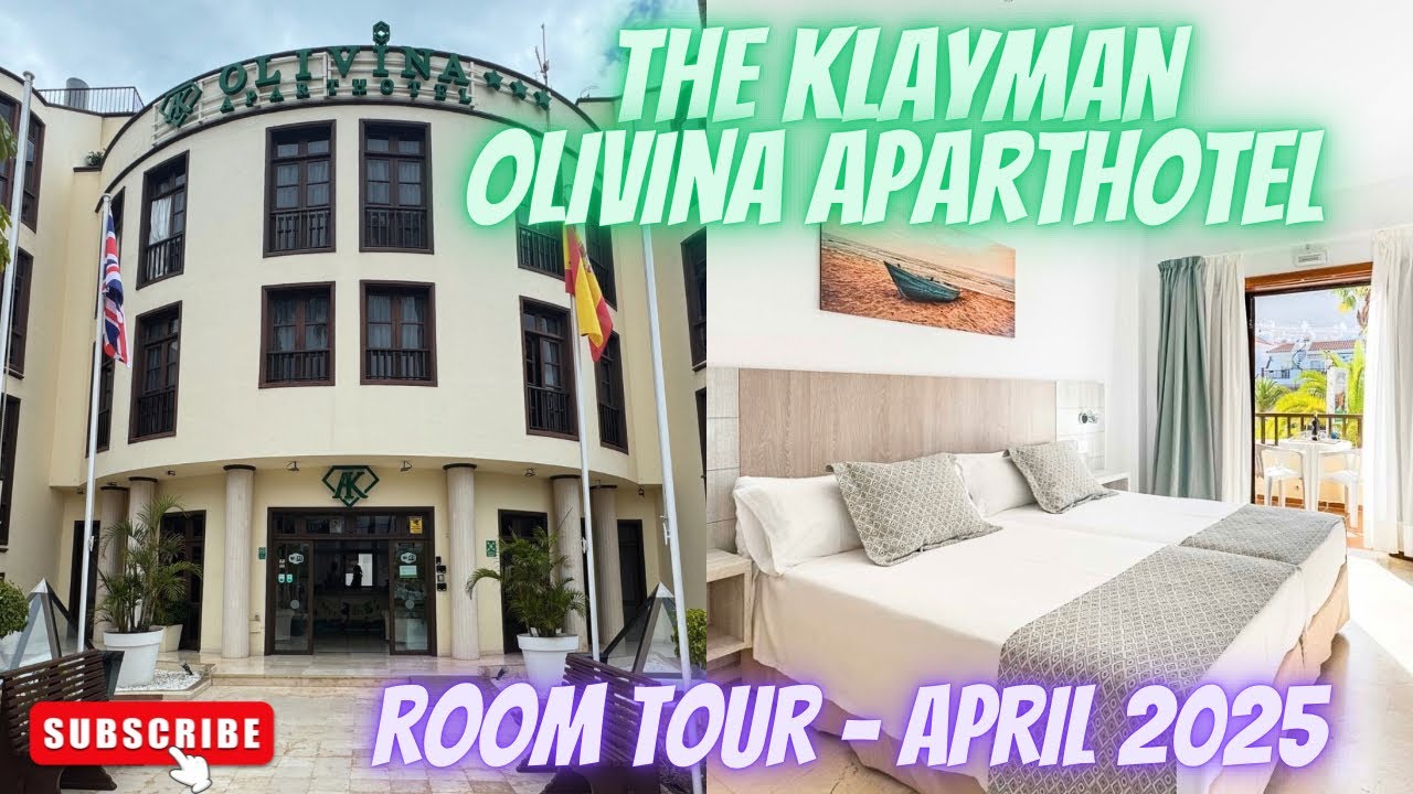 The Klayman Olivina Aparthotel, Los Cristianos, Tenerife | April 25 | One Bedroom Room Tour 💚