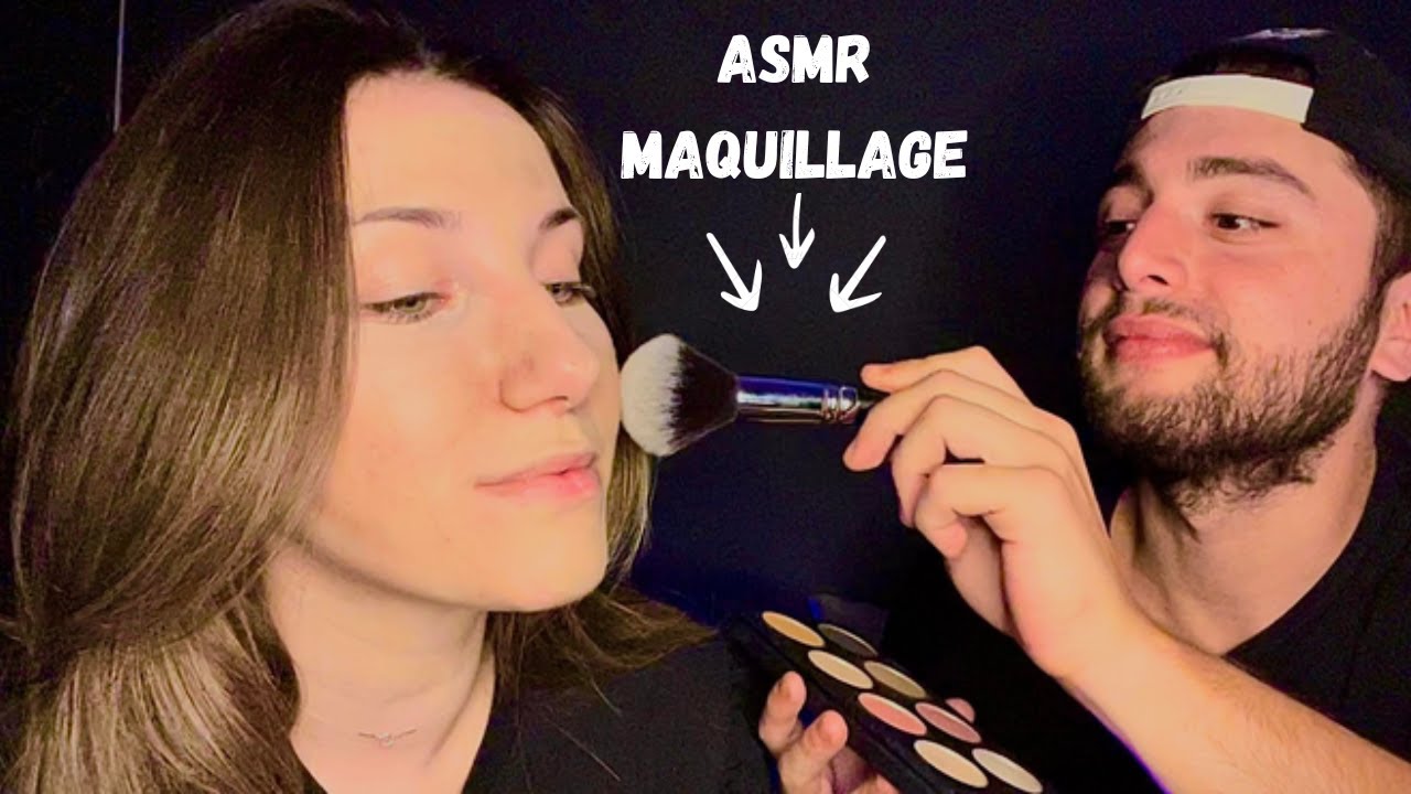 ASMR - Je maquille ma copine ( c’est une catastrophe 😭 )