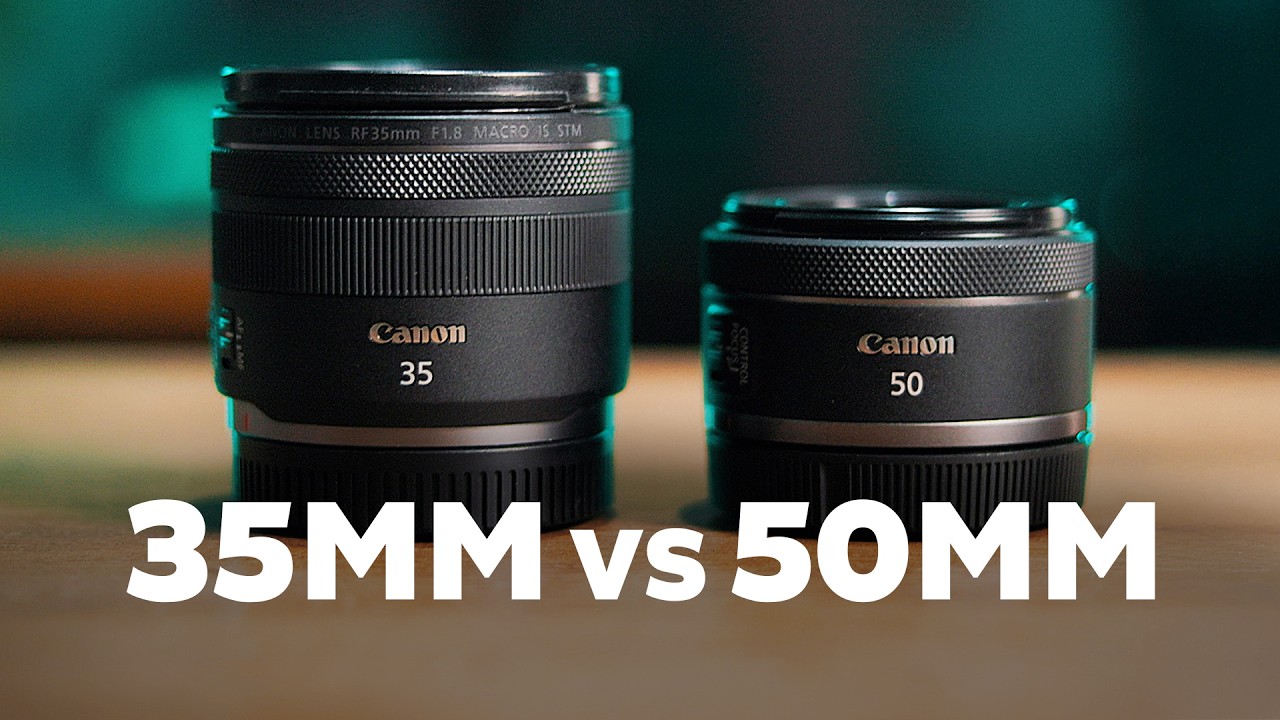 50MM OU 35MM QUAL É MELHOR?