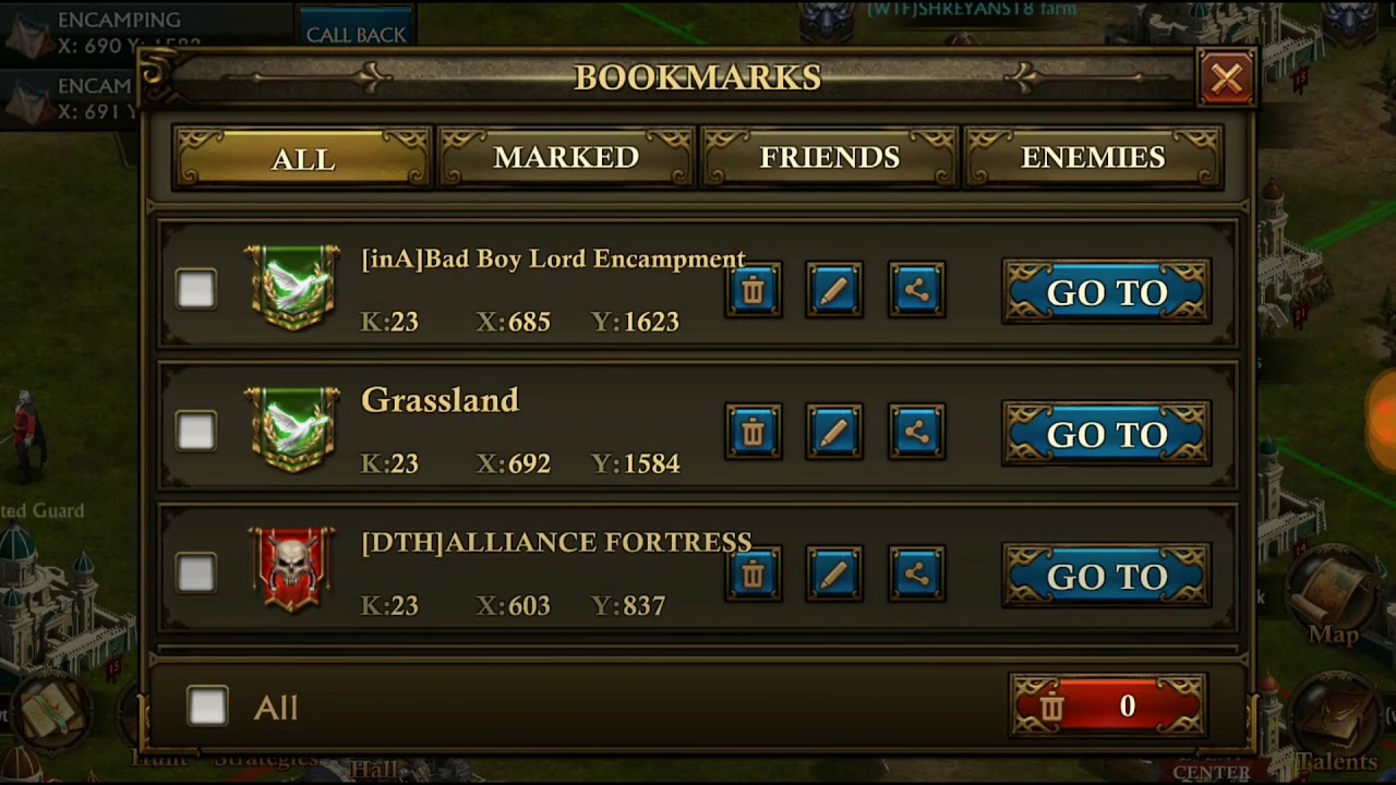 Guns Of Glory -Support from Kingdom 23 to our Friend REM to get through a difficult time of his life